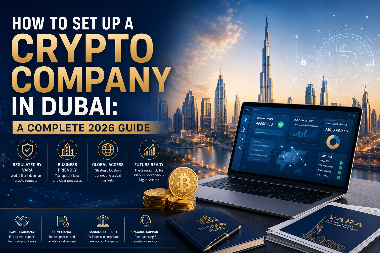 Set Up a Crypto Company in Dubai