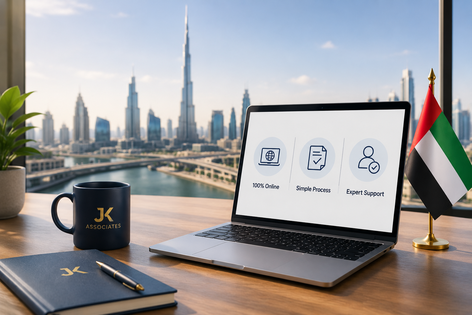 How to Start an Online Business in UAE Without an Office in 2026