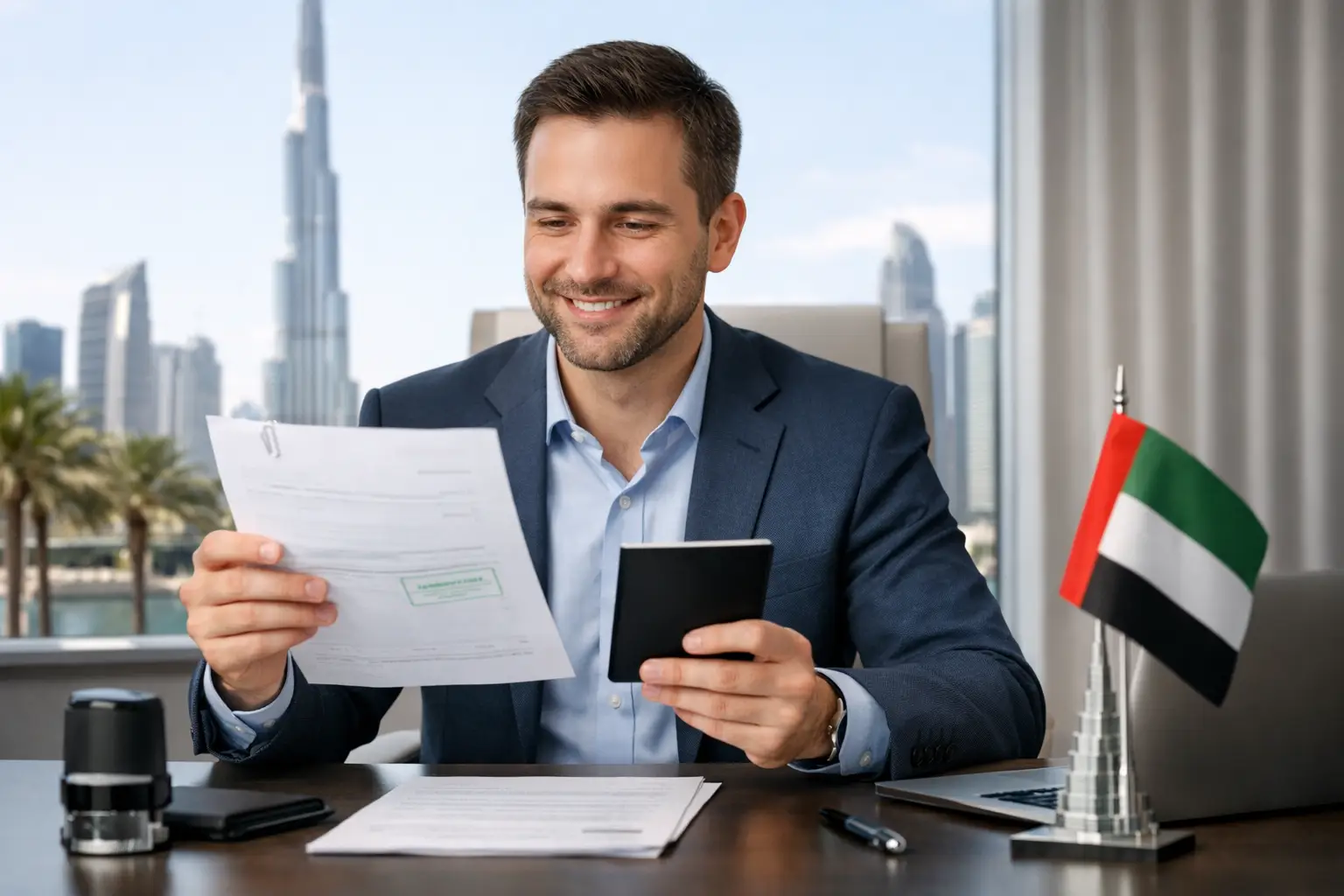 Startup Founder Visa Approval Example in Dubai